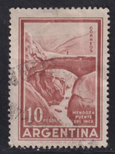 Argentina 696 Inca Bridge, Mendoza 1960