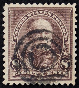 U.S. Used Stamp Scott #272 8c Sherman. Target Cancel. Choice!