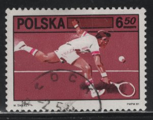 Poland 2472 Polish Tennis Federation 1981