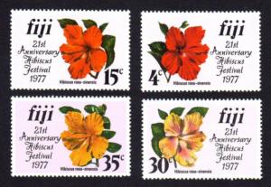 Fiji 1977 SG#541-4 Set of 4 Hibiscus Festival MINT-Hinged.