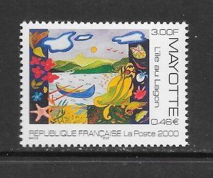 MAYOTTE #136 LAGOON MNH