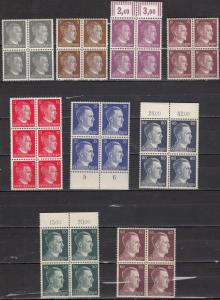 Germany - 1941 Hitler block stamp collection - MNH (914)