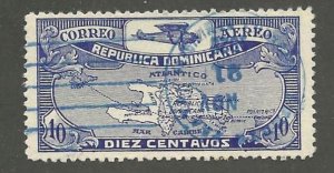 DOMINICAN REPUBLIC     SC # C6  USED