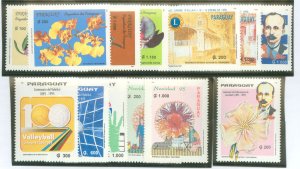 Paraguay #2518-2520/2525-2534 Mint (NH) Single (Complete Set) (Sports)