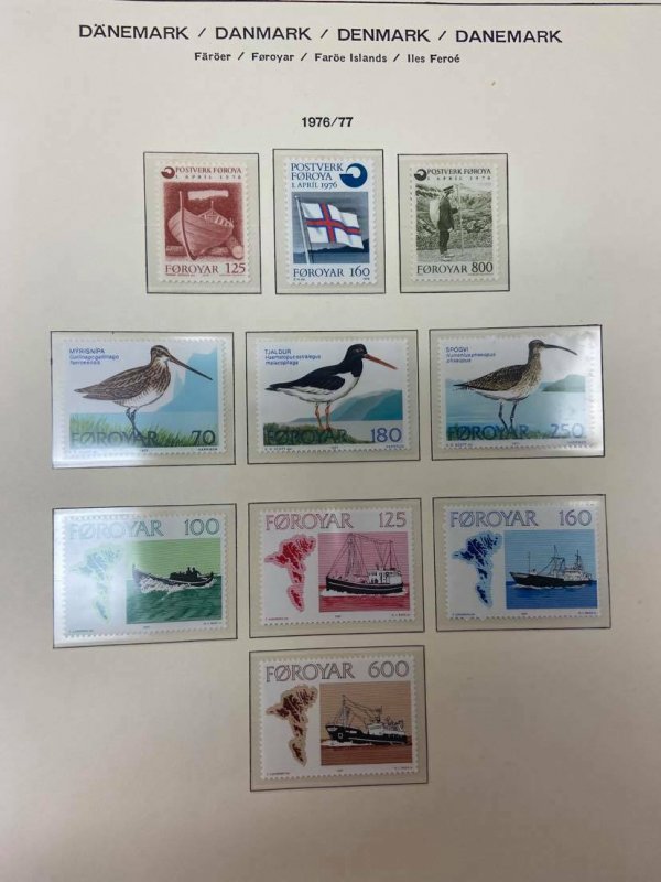 Collections For Sale, Faroe Is. (9253) 1975 thru 1991