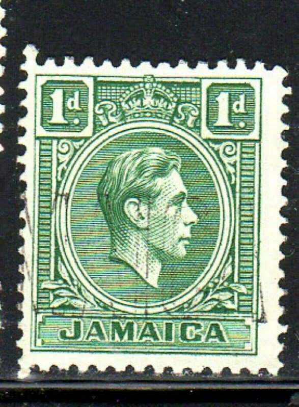 JAMAICA #149  1951  1p  KING GEORGE VI     F-VF USED