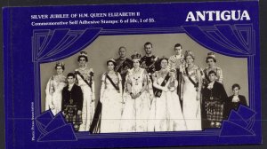 Antigua 464a Booklet MNH Queen Elizabeth Silver Jubilee