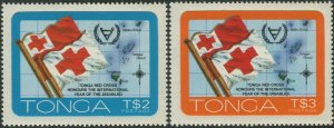 Tonga 1981 SG780-781 International Year of Disabled Persons set MNH