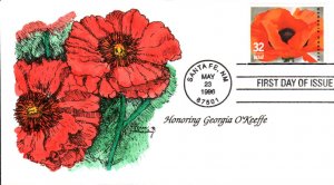 #3069 Georgia O'Keeffe Karen's FDC