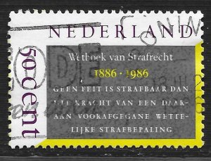 Netherlands #676 50c Penal Code, Cent