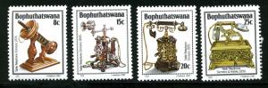 Bophothatswana S/A  #s92 - 95 19th Century Telephones mnh