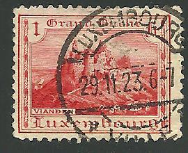 Luxembourg #126, Used**-