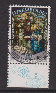 Luxembourg   #B395  cancelled 1995 Christmas