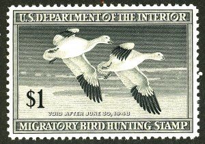 U.S. #RW14 MINT OG HR