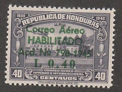 HONDURAS #C150 MINT HINGED