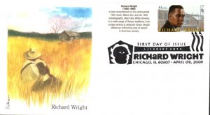 #4386 Richard Wright Edken FDC