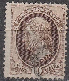 US #150 F-VF Used CV $35.00 (A1206)