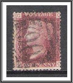 Great Britain #33 (QG) Queen Victoria Pl 210 Used