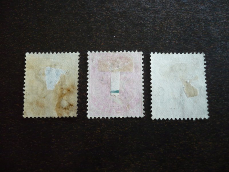 Stamps - India - Scott# O34-O36 - Used Set of 3 Stamps