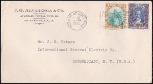 Guatemala 1941 Bird Stamp on Cover Quetzal (629)