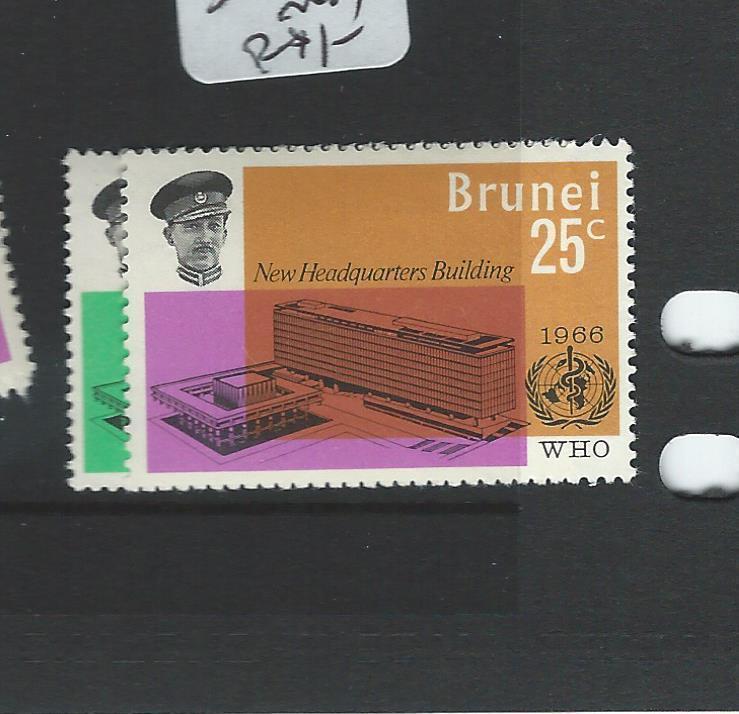 BRUNEI (P0703B) WHO  SG142-3  MOG