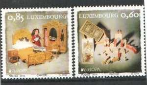 2015   LUXEMBOURG - SG:2022/25 - EUROPA - OLD TOYS -  UNMOUNTED MINT 