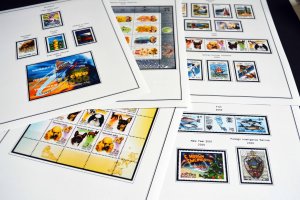 COLOR PRINTED RUSSIA 2000-2010 STAMP ALBUM PAGES (193 illustrated pages)