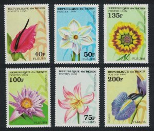 Benin Flowers 6v 1995 MNH SG#1327-1332