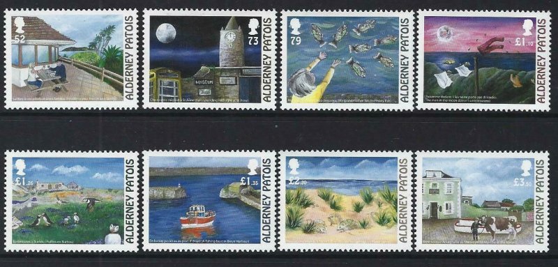 Alderney 2022 MNH Stamps Regional Local Language Dialect Patois Lighthouse Birds