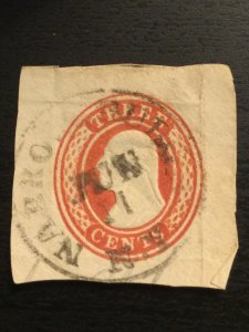 US SC# U1 Washington Cut Square Used