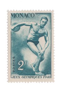 MONACO 1948 STAMP SCOTT # 206. LONDON SUMMER OLYMPICS. MH.