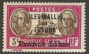 Wallis & Futuna 123, mint, hinge remnant, 1941  (f292)