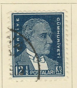 A6P5F181 Turkey Turkey 1931-42 12 1/2k Used-