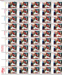 U.S. #1701 SHEET OF 50 STAMPS CANCELLED ORIGINAL GUM NH