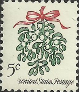 # 1255 MINT NEVER HINGED MISTLETOE    