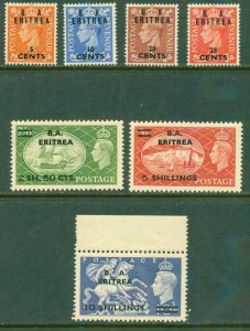 GREAT BRITAIN OFFICE IN ERITREA 22-33 MH (RL) 3409 CV $87.50 BIN $45.00