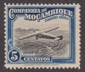 Mozambique Company C1 Airplane Over Beira 1935