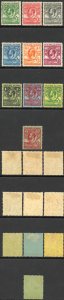 Falkland Is SG116/25 Penguin Set to 10/- M/M  Cat 491.75  pounds