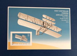 Usa scott 3783 single pane first controlled powered Airplane flight MNH