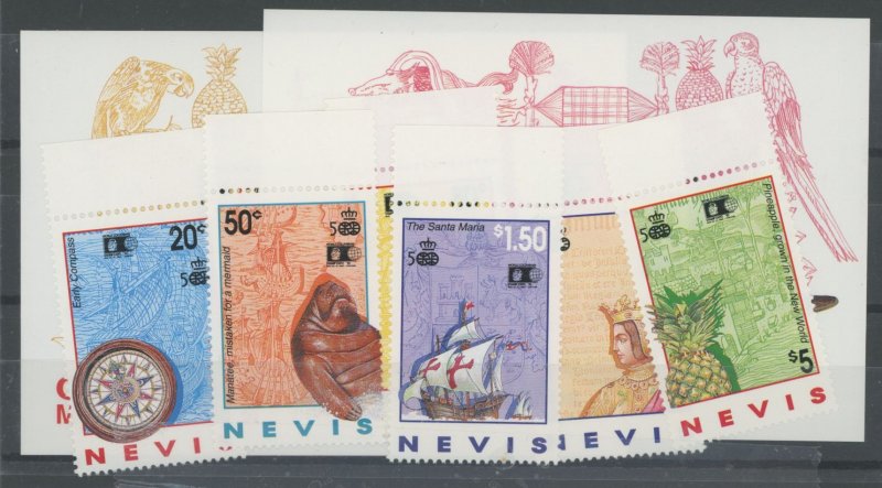Nevis #728-735