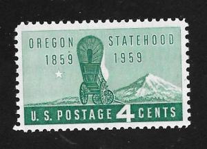 SC# 1124 - (4c) - Oregon Statehood centennial, MNH single