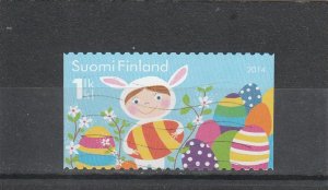 Finland  Scott#  1456  Used  (2014 Easter)