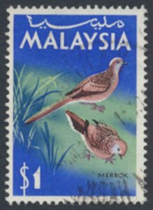 Malaysia     SC# 24  Used  Birds    see details & scans 