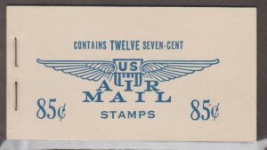 U.S. Scott #C60a BKC7 Airmail Stamps - Mint NH Booklet