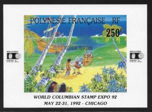 FRENCH POLYNESIA SC# 593 VF/MNH 1992