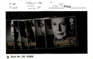 Great Britain, Postage Stamp, #2601-2606 Mint NH, 2008 Famous Women (AB)