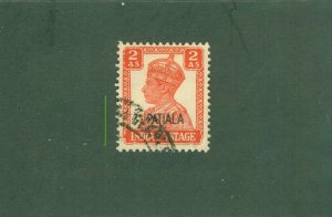 PATIALA INDIAN STATE 108 USED BIN $1.00