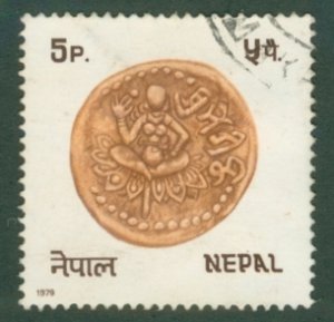 NEPAL 369 USED CAN BIN $0.50
