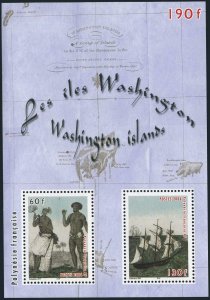 Fr Polynesia 917-918,918a,MNH. History of Marquesas Islands,2006.Native,Ships.