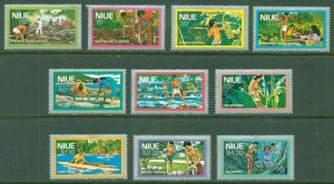 NIUE 222-231 MH CV $5.75 BIN $2.85